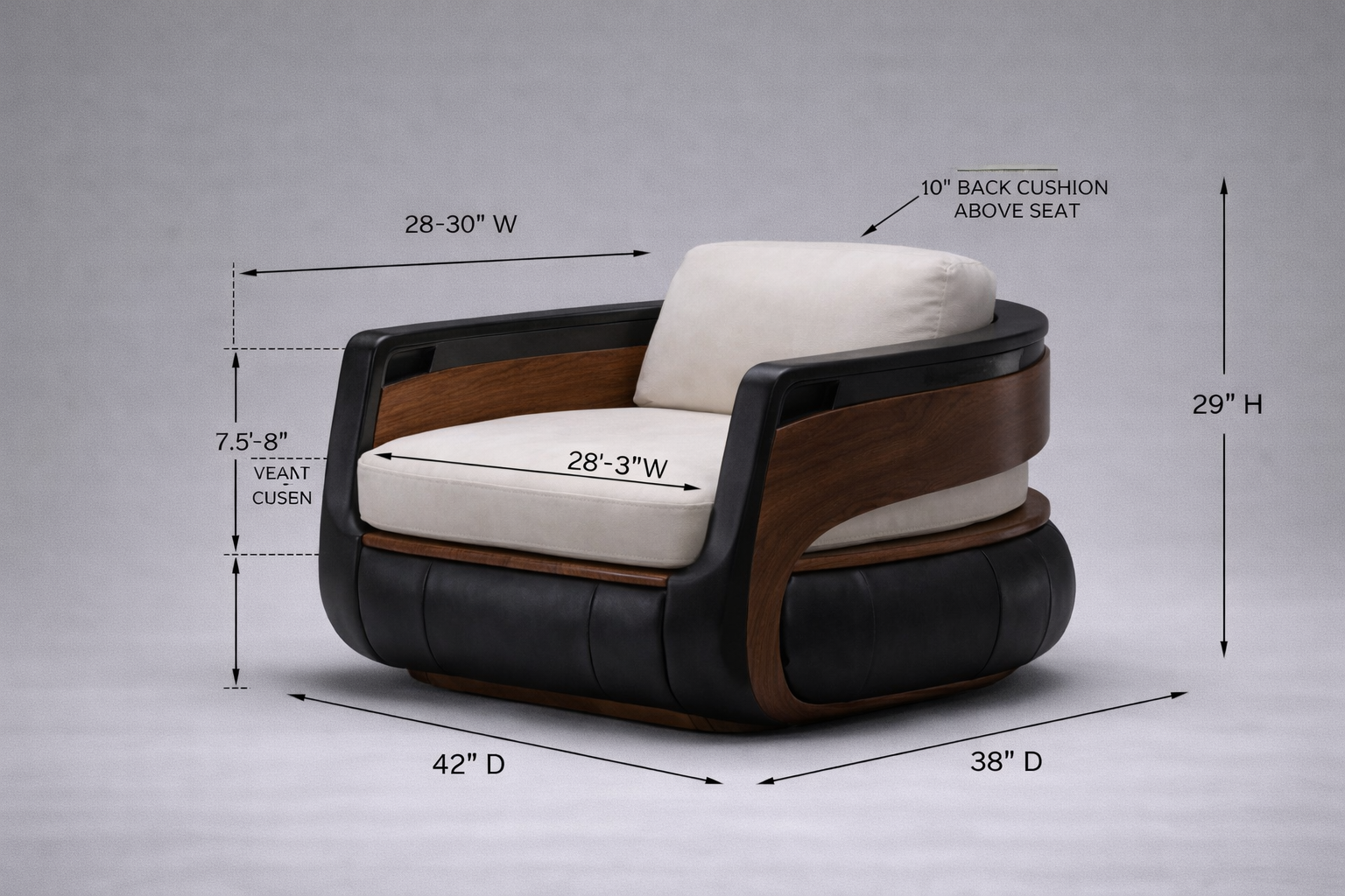 The Casimir Monolith - 3-piece lounge system by Battalgila - Image 9