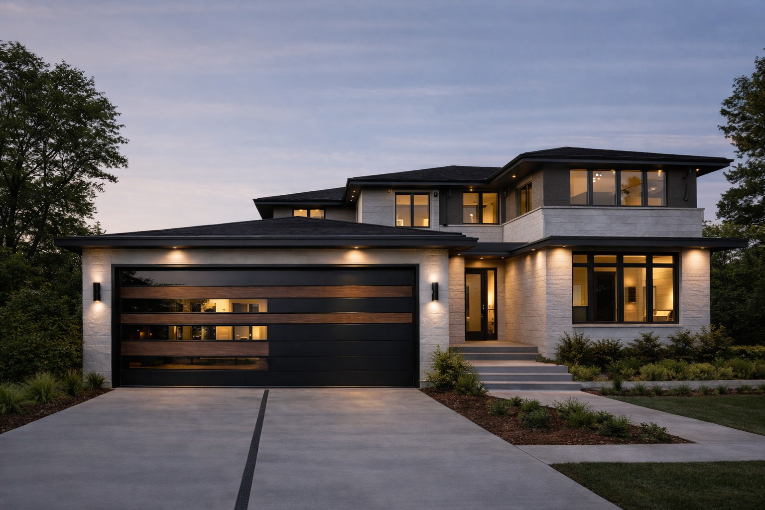 Battalgila VEIL™ Signature Garage Door - Vantalakis Series