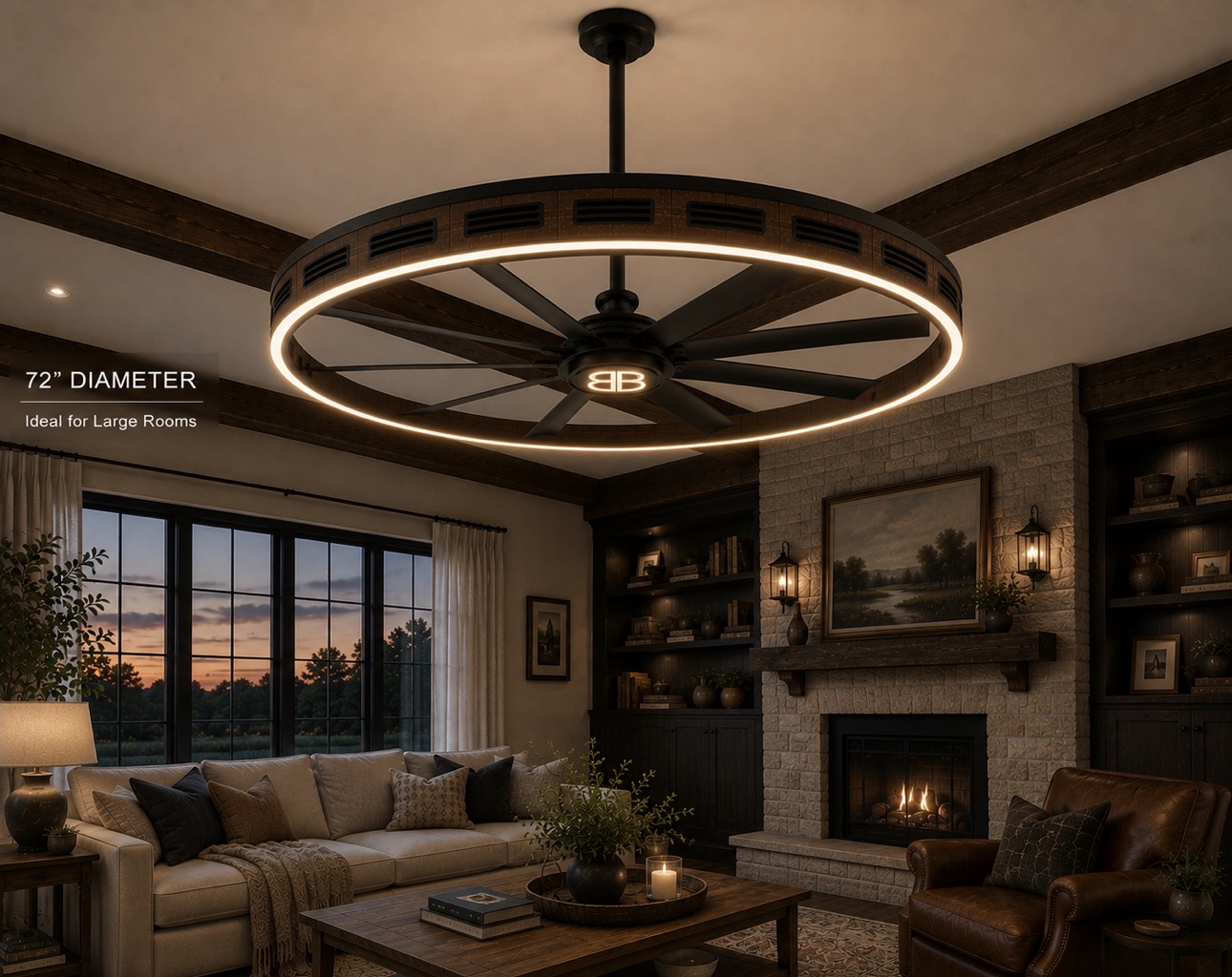 Battalgila Veylix 72™ Ceiling Fan - Image 6
