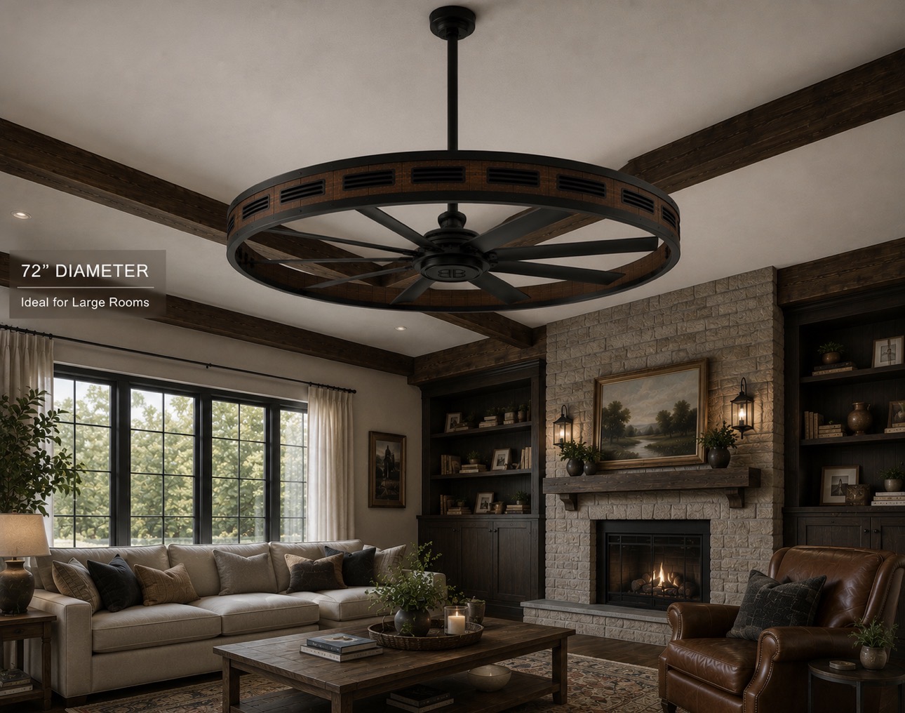 Battalgila Veylix 72™ Ceiling Fan - Image 4