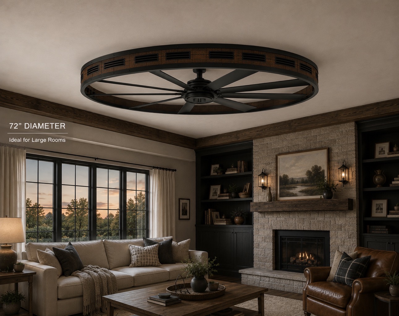 Battalgila Veylix 72™ Ceiling Fan - Image 3