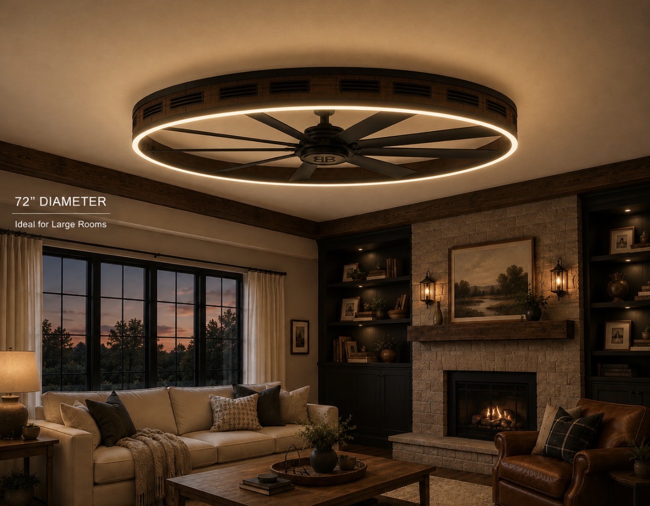 Battalgila Veylix 72™ Ceiling Fan - Image 2